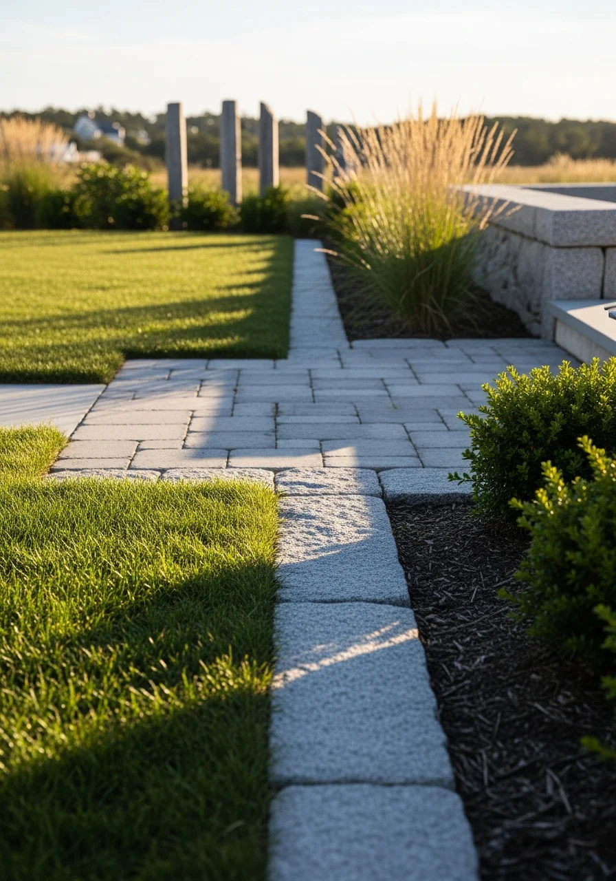 Detail of quality craftsmanship on a Rye oceanfront or near-ocean property.